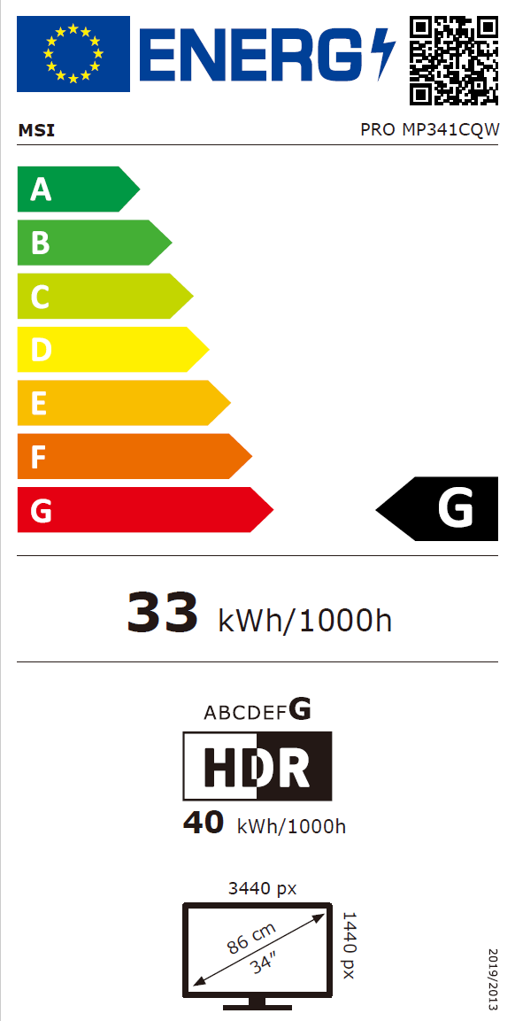 Energy Efficiency Label