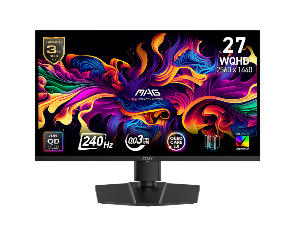 MAG 271QP QD-OLED X24 | MSI Monitory Gamingowe
