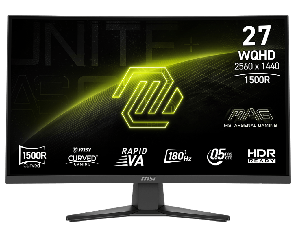 MAG 275CQF E18 – 27″ Zakrzywiony monitor do gier | MSI Polska