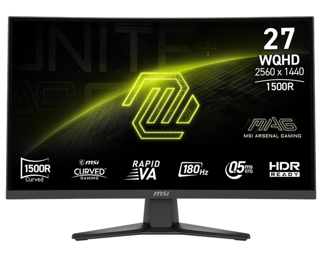 MAG 275CQF E18 – 27″ Zakrzywiony monitor do gier | MSI Polska