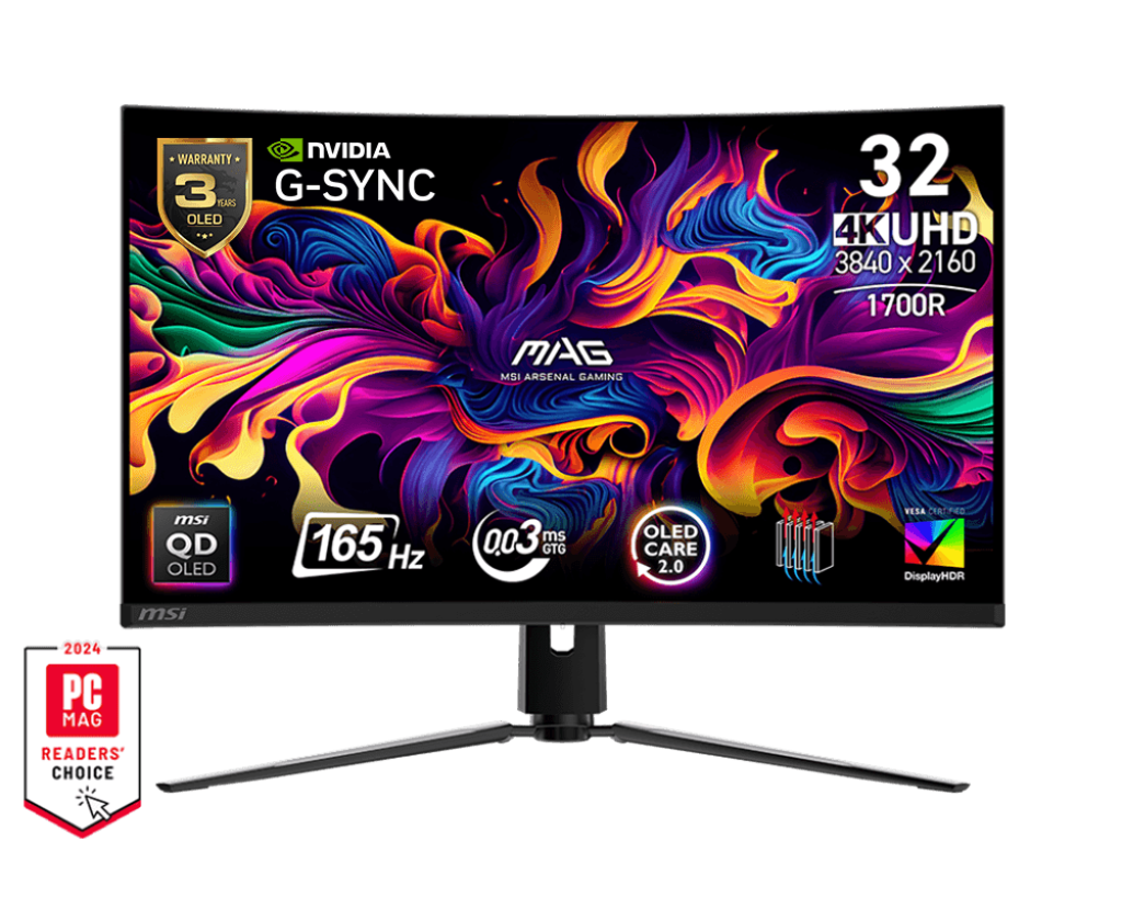 MAG 321CUP QD-OLED | MSI Monitory Gamingowe