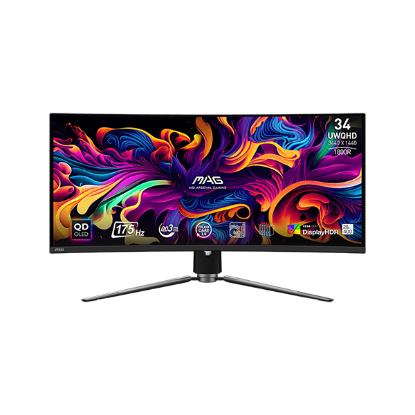 MAG 341CQP QD-OLED | MSI Monitory Gamingowe