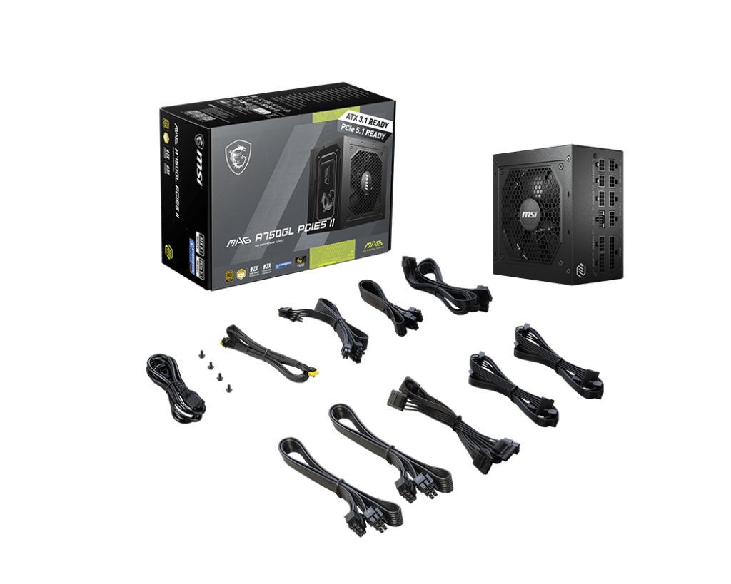 MSI MAG A750GL PCIE5 II – Moc bez kompromisów