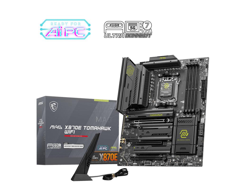 MSI MAG X870E TOMAHAWK WIFI – Stabilna Baza Dla Twojej Gry