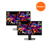 Zestaw 2 - MAG 272QP QD-OLED X24 | MSI Monitory Gamingowe