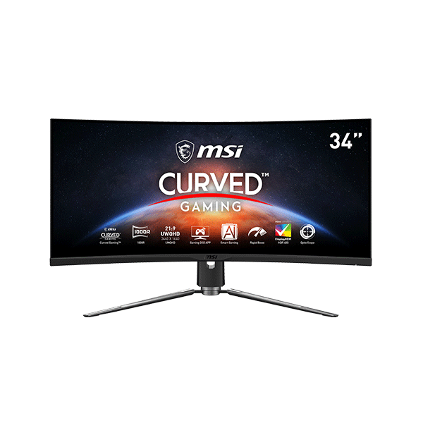 MSI 34 cale 165Hz UWQHD Zakrzywiony Monitory gamingowy