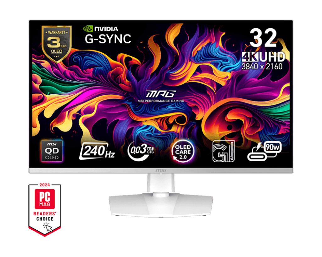 MPG 321URXW QD-OLED | MSI Monitory Gamingowe