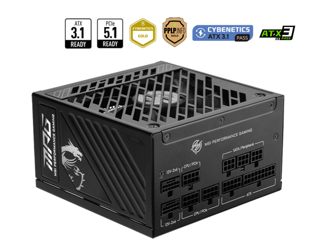 MSI MPG A1250GS PCIE5 – Moc i Precyzja w Jednym