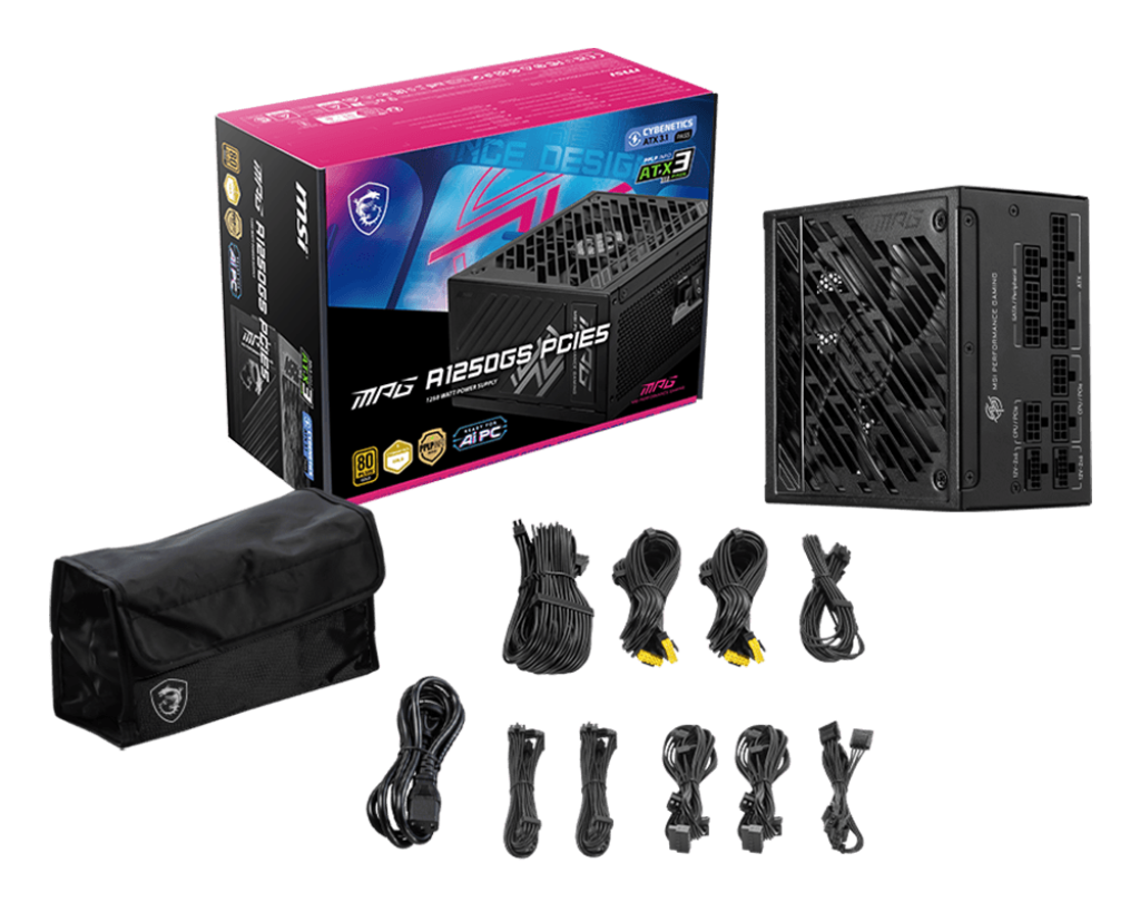 MSI MPG A1250GS PCIE5 – Moc i Precyzja w Jednym