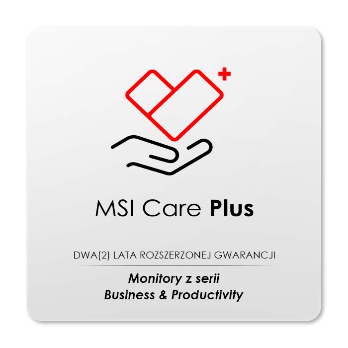 Dwa (2) Lata Rozszerzona Gwarancja na PRO MP245PGN E14 | MSI Care