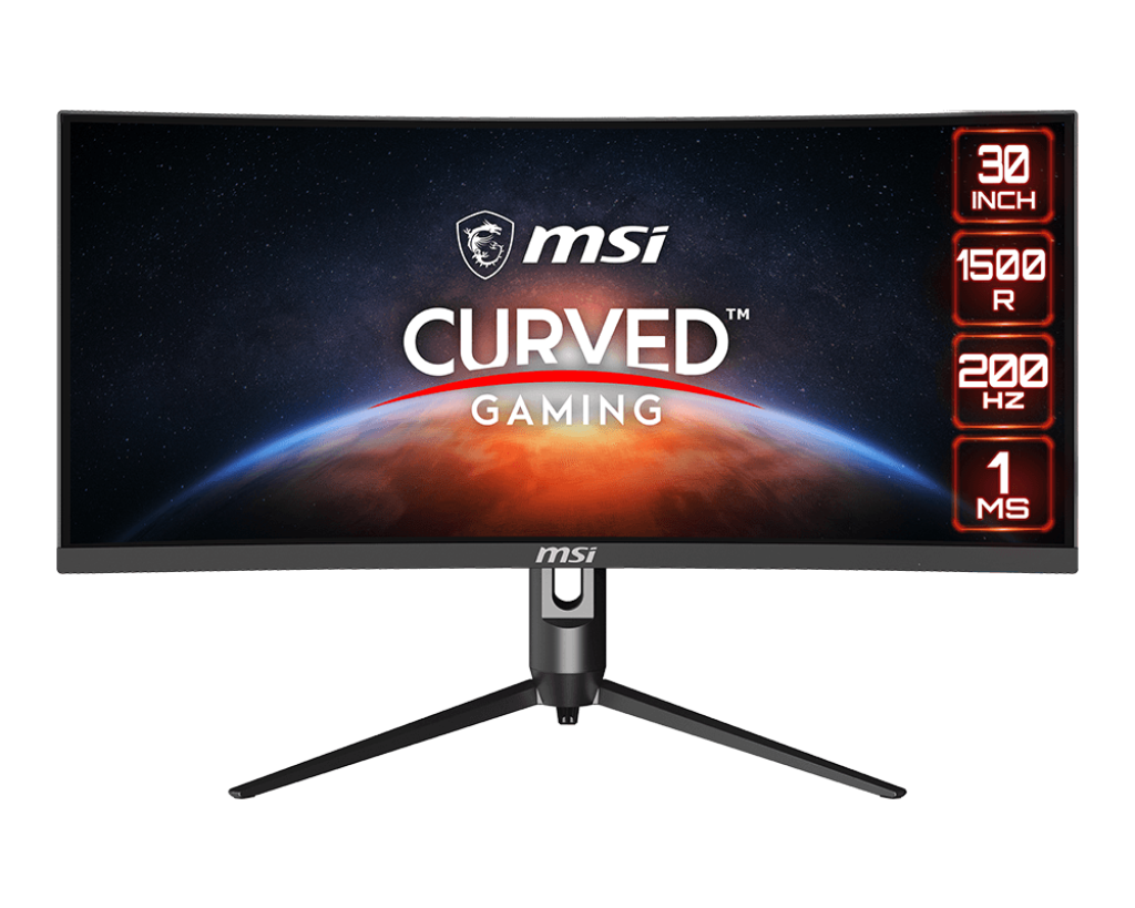 ディスプレイ・モニター本体 MSI MAG301CR2 200Hz 144Hz 120Hz WFHD HDR MSI 湾曲ウルトラワイドゲーミングモニター MAG301CR2