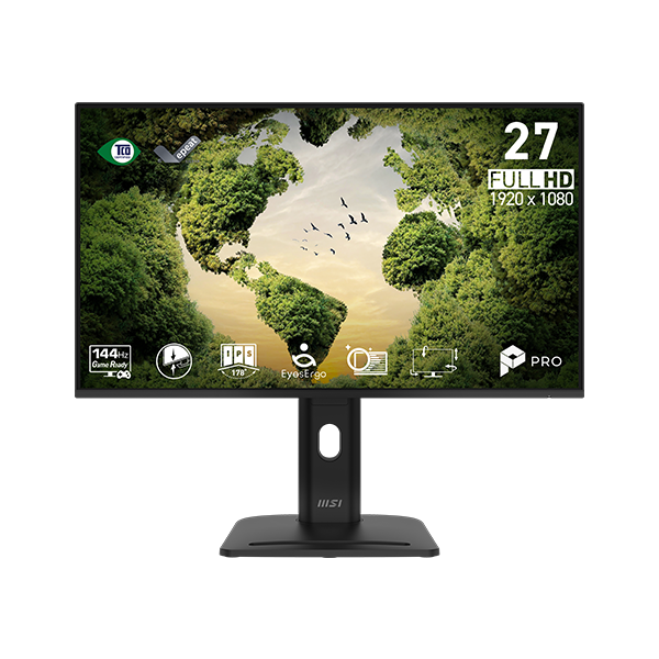 MSI PRO MP275PGN E14 | 27 cali | FHD | 144 Hz | IPS | MSI Monitory Pro