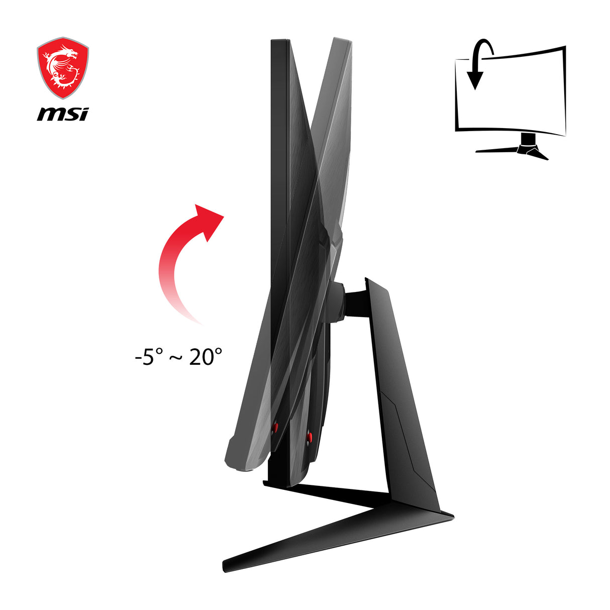 G2412 | MSI Monitory Gamingowe