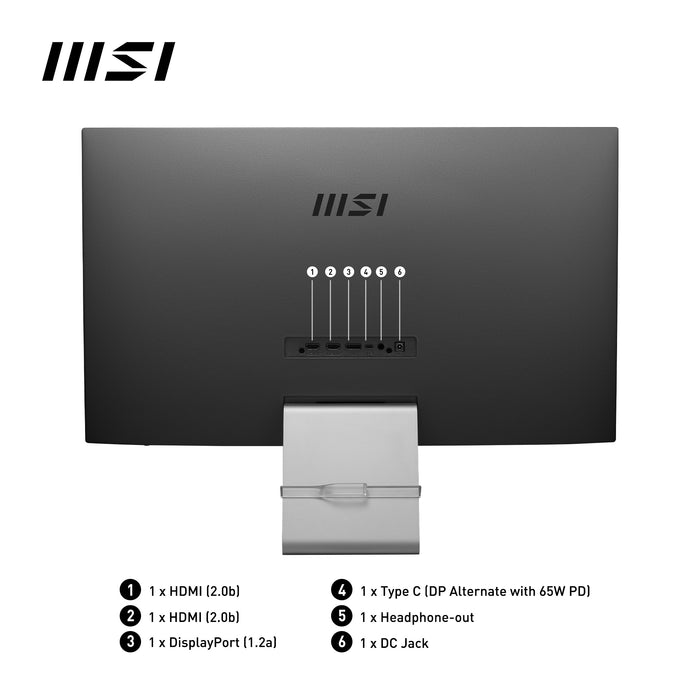 Modern MD271UL | 4K UHD - IPS - FLAT - Type-C | MSI PRO Monitor