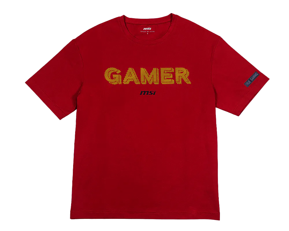 Gamer Series Cooling T-shirt Brick Red - Rozmiar XL