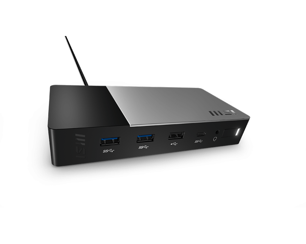 MSI USB C Docking Station Gen. 2 (Laptop, Claw)