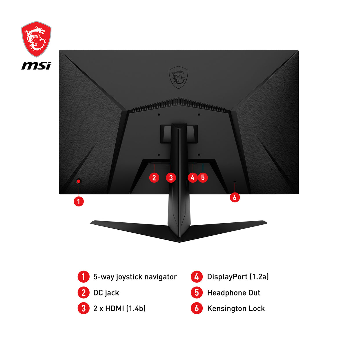 G2412 | MSI Monitory Gamingowe