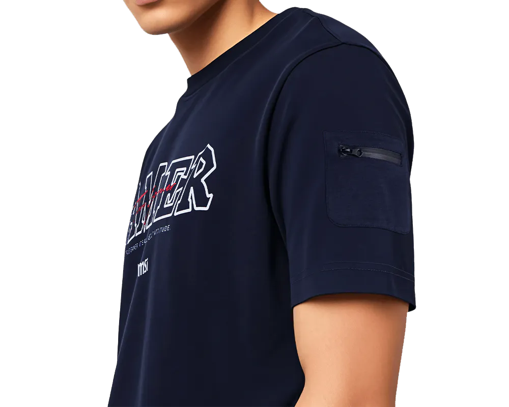 Gamer Series Cooling T-shirt Navy Blue - Rozmiar 2XL