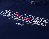 Gamer Series Cooling T-shirt Navy Blue - Rozmiar M