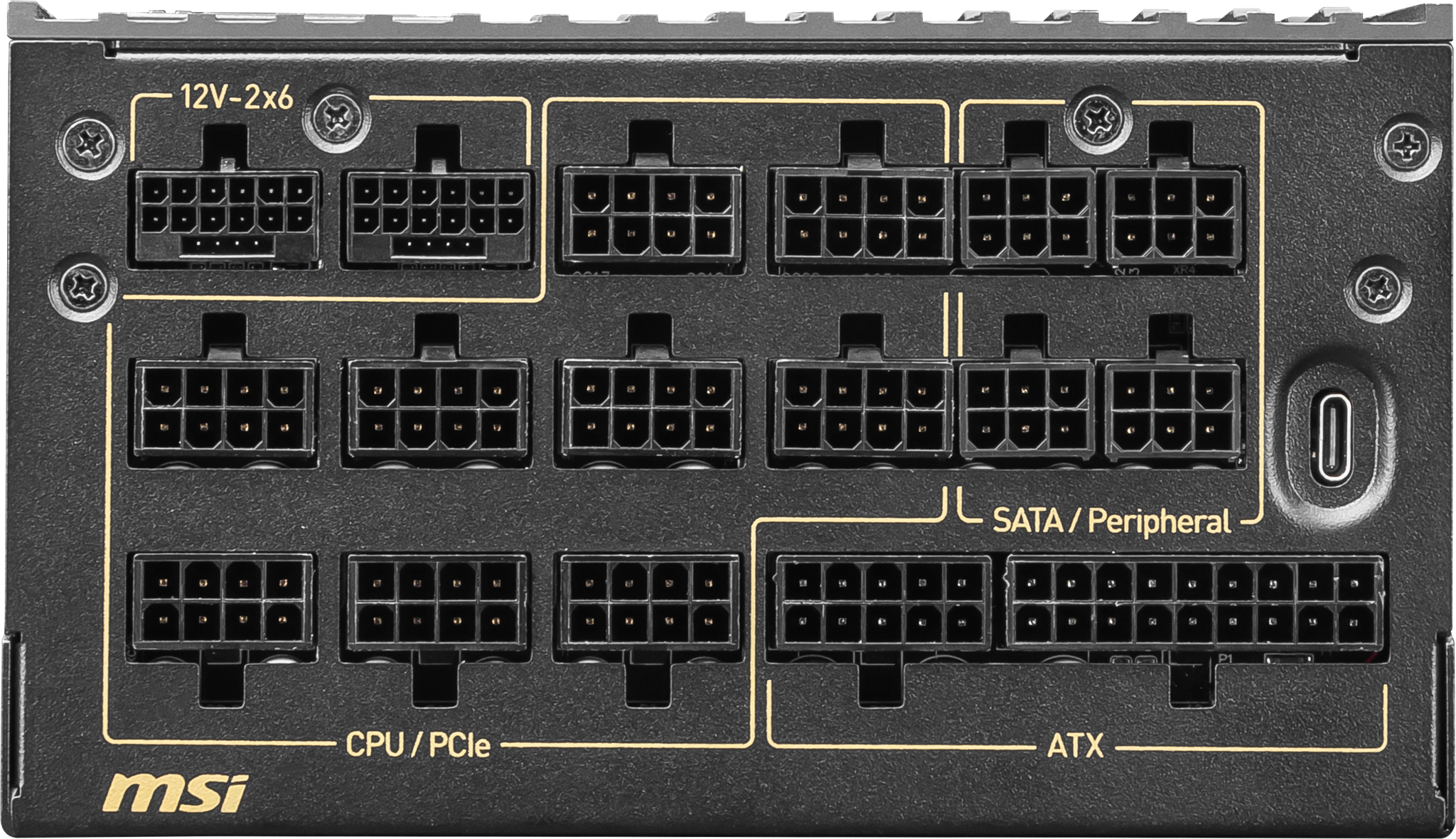 MSI MEG Ai1600T PCIE5 – Zasilacz 1600 W Titanium w Pełni Modularny