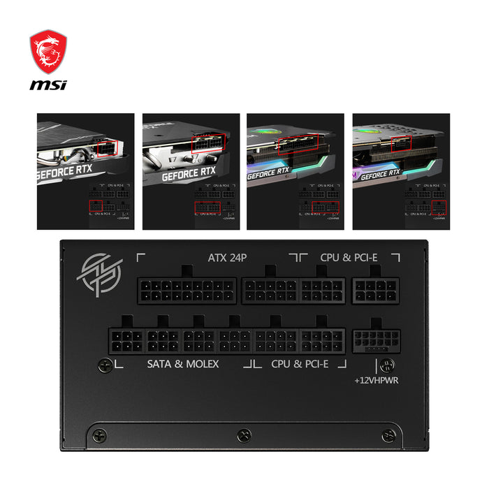 Zasilacz MPG A1000G PCIE5