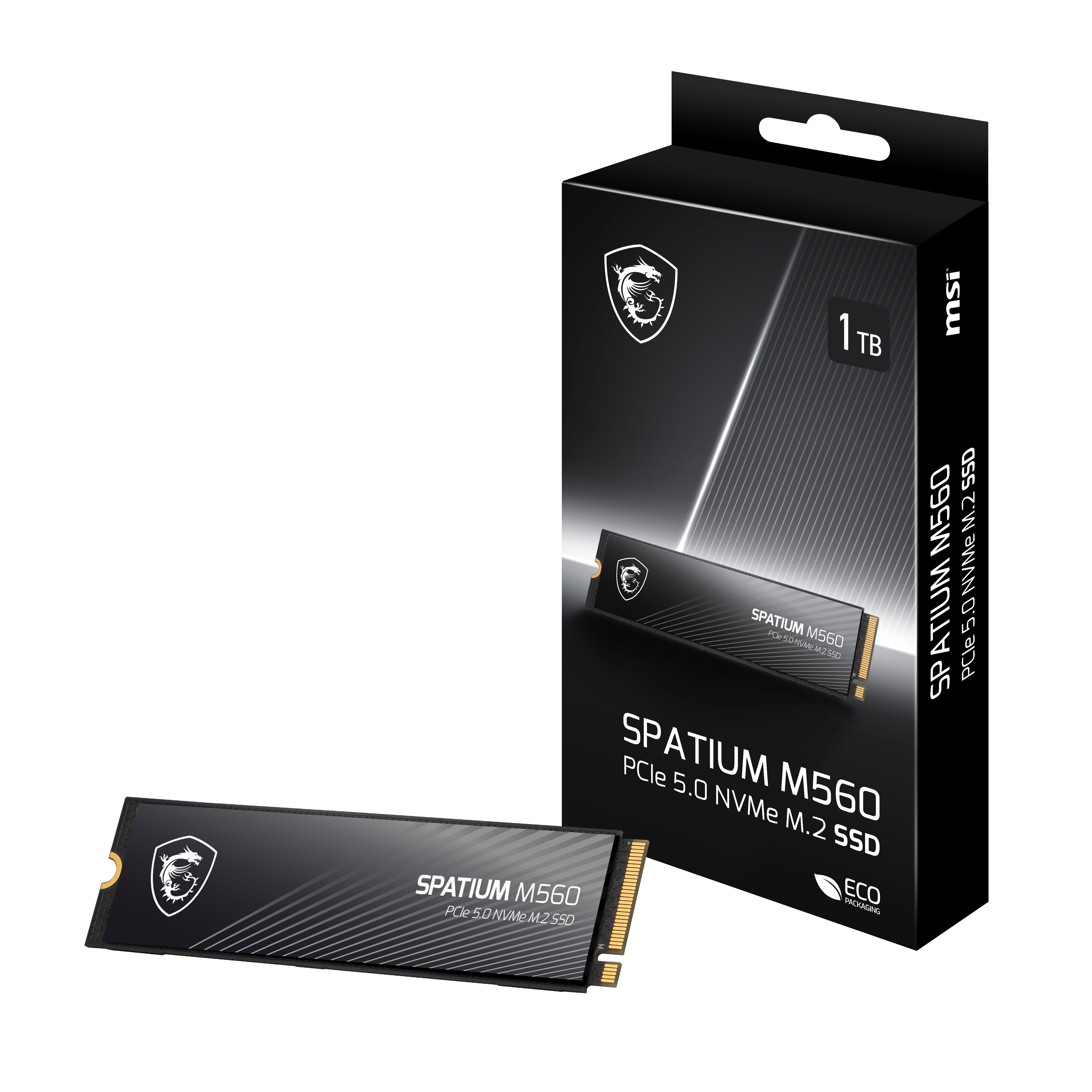 SPATIUM M560 PCIe 5.0 NVMe M.2 1TB | Dysk SSD – Sklep online MSI