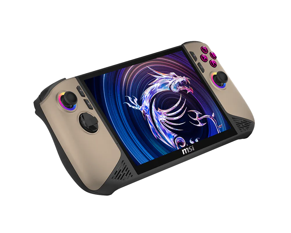 MSI Claw 8 AI+ A2VM-020FR Refurbished | Intel Arc 140V | 8" FHD+ 120Hz | Core Ultra 7 258V | 32GB | 1TB SSD | Win 11 Home | Konsola Handheld
