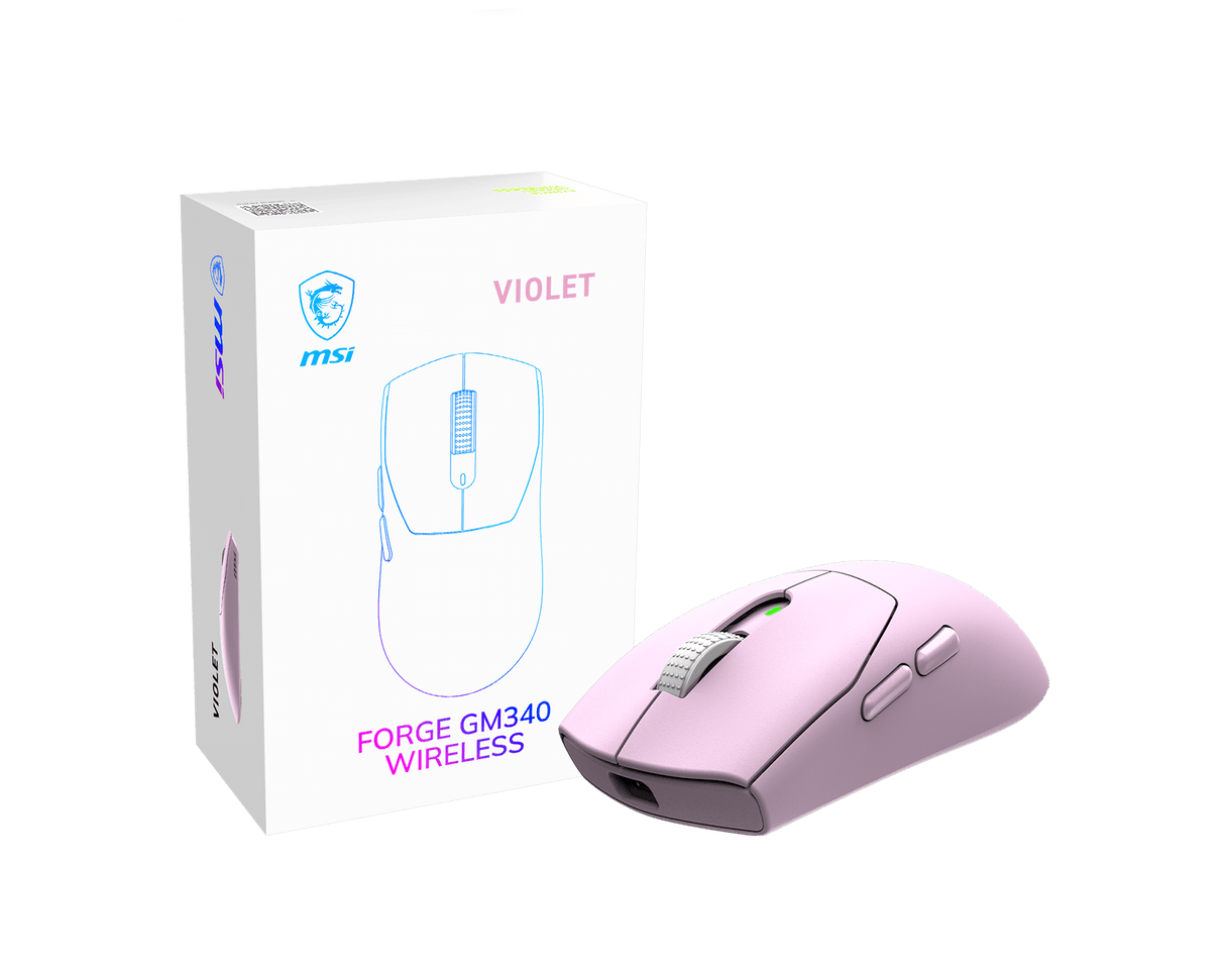 FORGE GM340 W VIOLET | Myszki Gamingowe