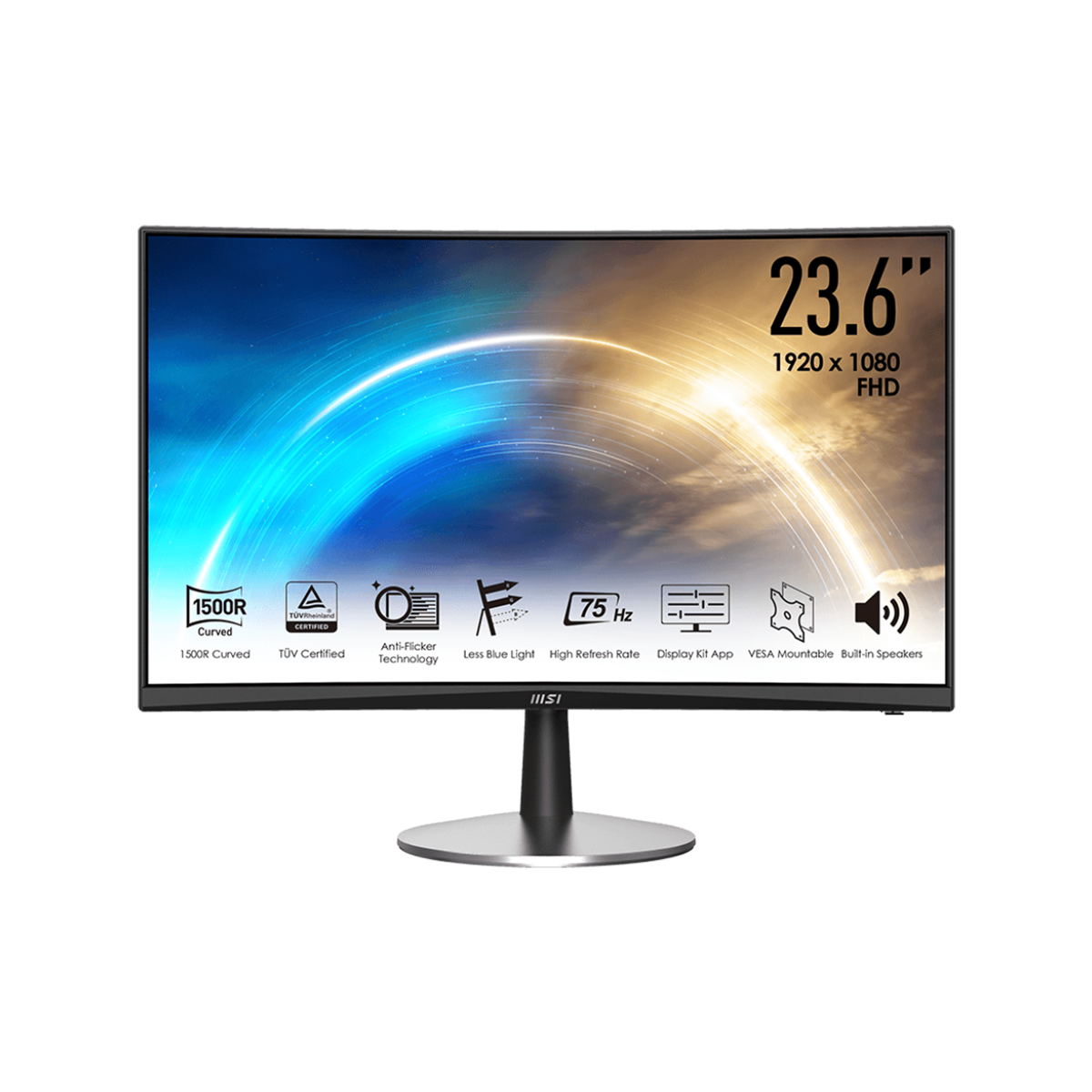 ずっちー　MSI PRO MP242C PRO MP242C | FHD 1500R Zakrzywiony 75Hz 1ms
