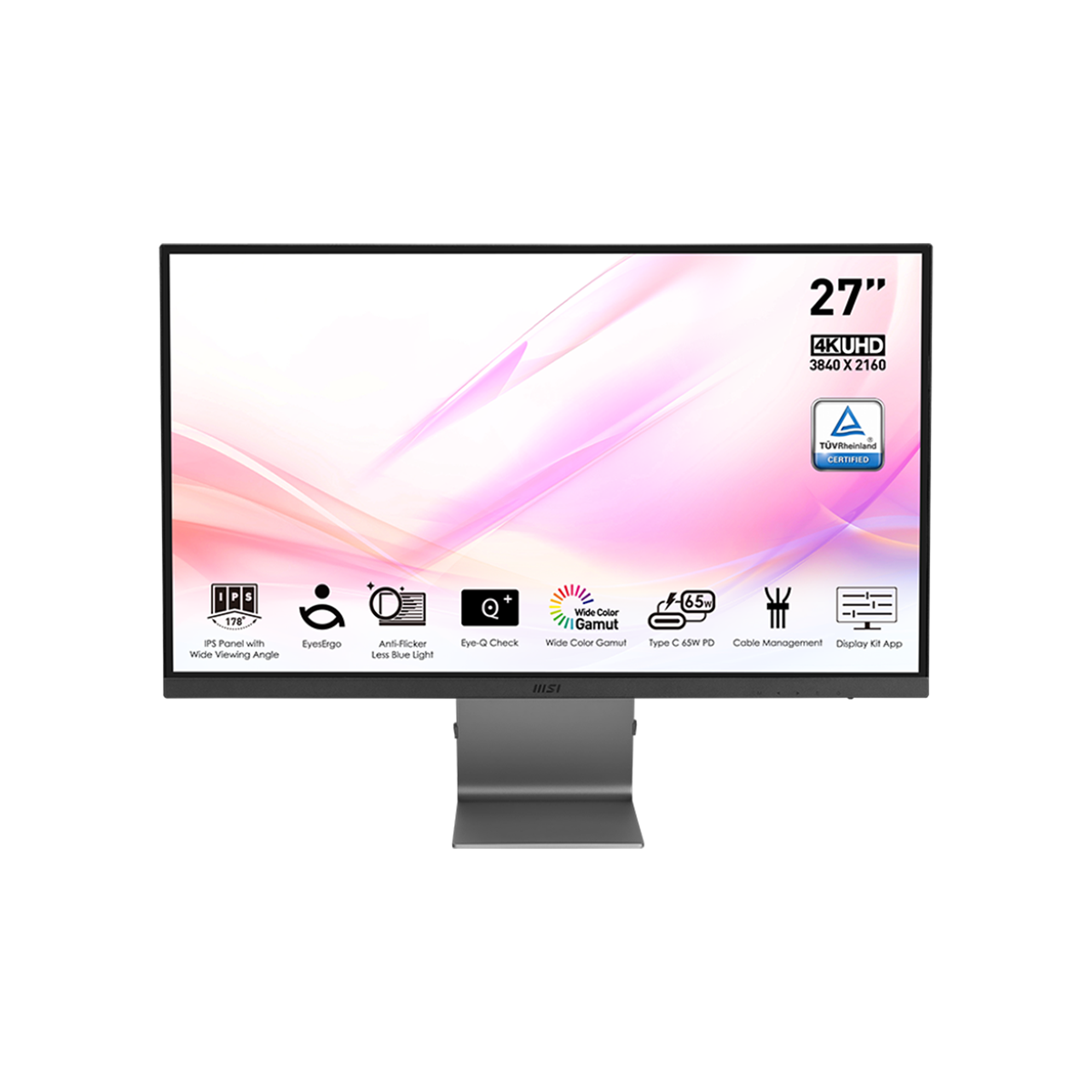 Modern MD271UL | 4K UHD - IPS - FLAT - Type-C | MSI PRO Monitor