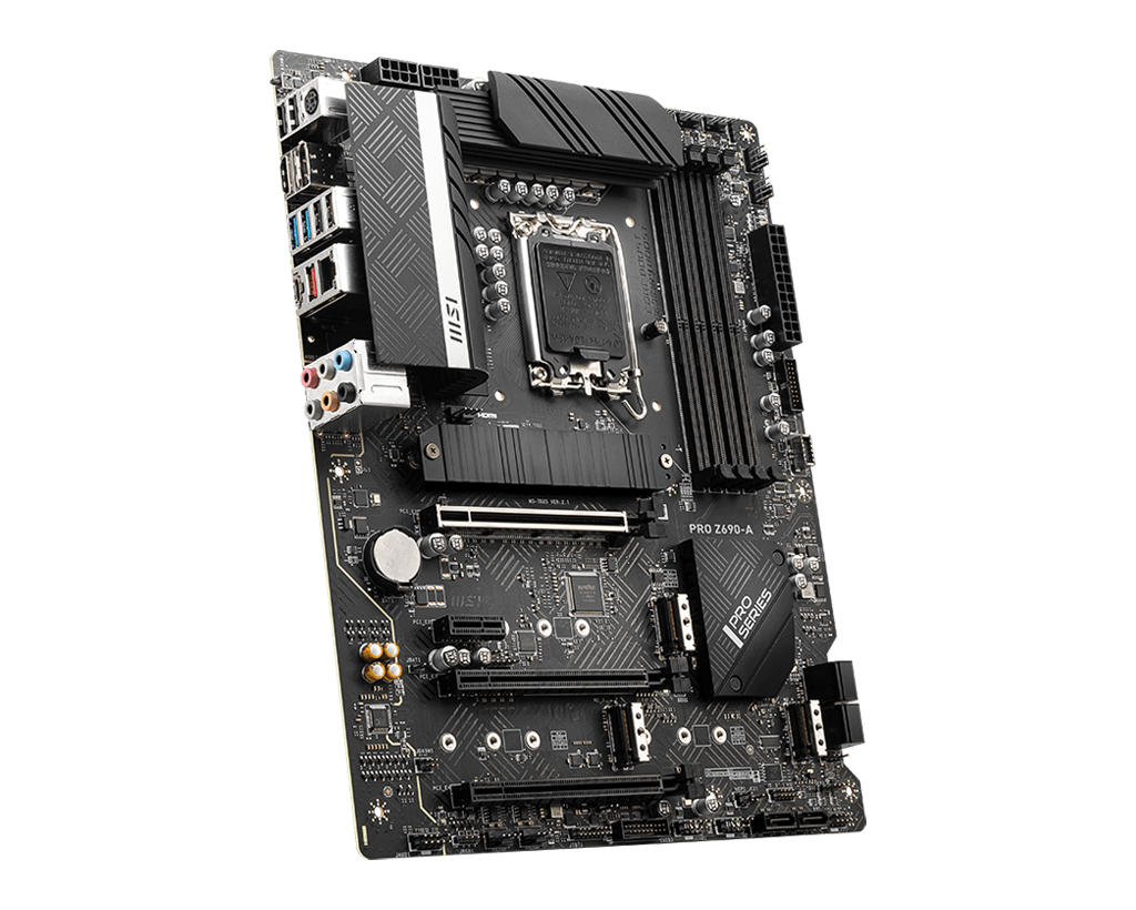 PRO Z690-A | Obsługa pamięci DDR5, PCIe Gen 5