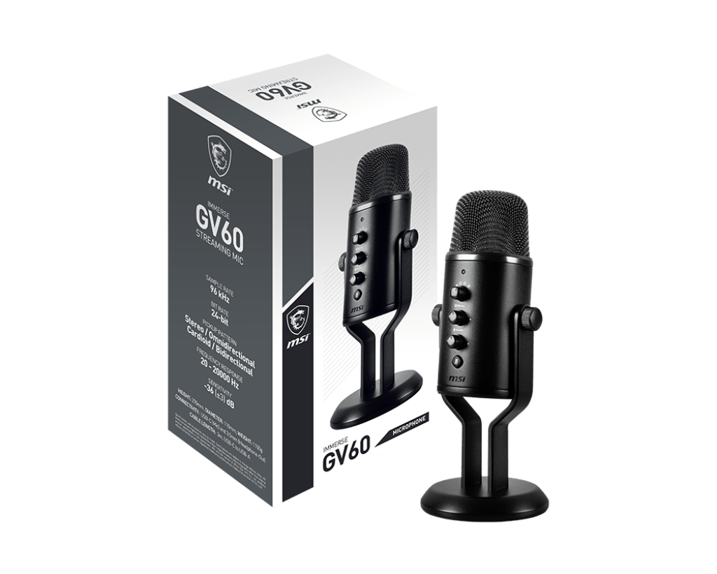 Voicemode 1-Roczna Przepustka & IMMERSE GV60 STREAMING MIC