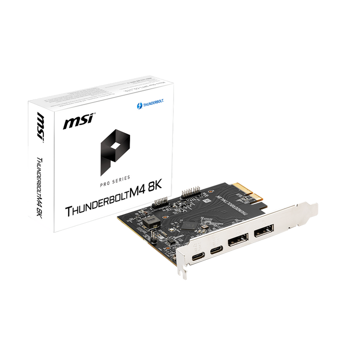 Karta rozszerzeń Thunderbolt M4 8K PCIe | Thunderbolt M4 8K PCIe Expansion Card