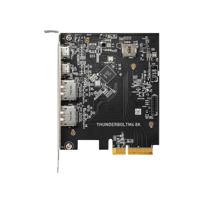 Karta rozszerzeń Thunderbolt M4 8K PCIe | Thunderbolt M4 8K PCIe Expansion Card