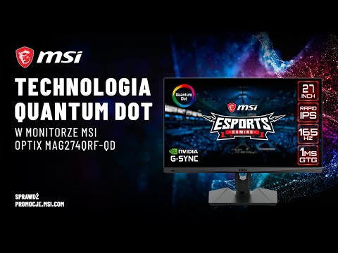 OPTIX MAG274QRF QD | MSI Monitory Gamingowe